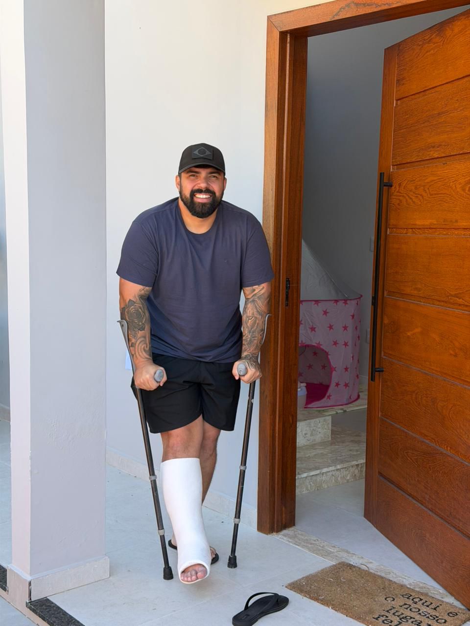 Junior Moraes antes